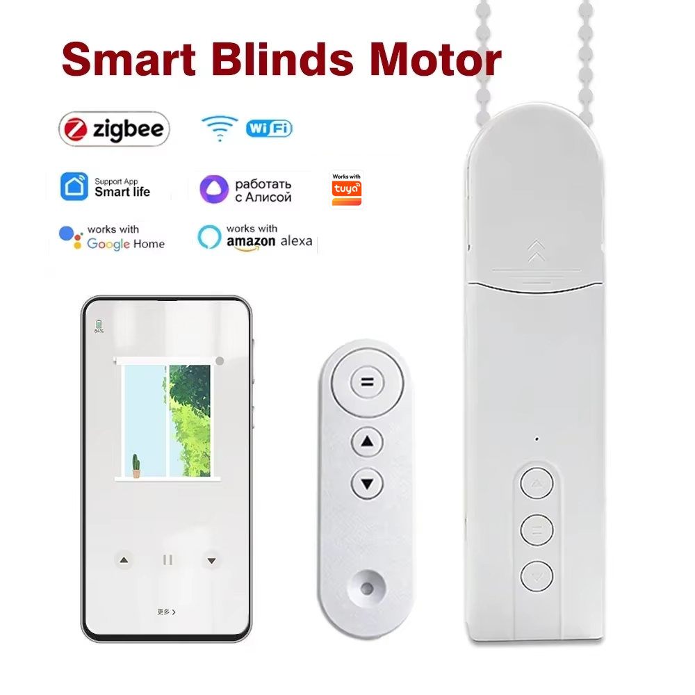 Interior Design Software - محرك ستائر ذكي بتقنية Zigbee واي