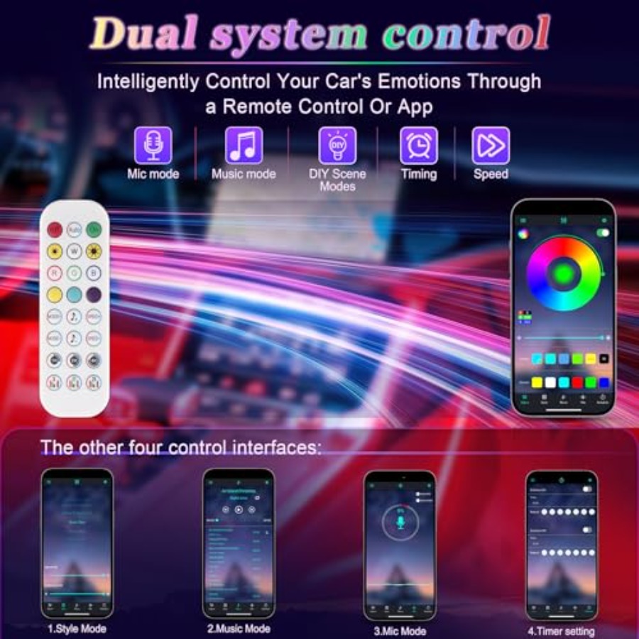 أضواء LED ذكية لداخل السيارة م - مراجعة Interior Design Apps وسعره