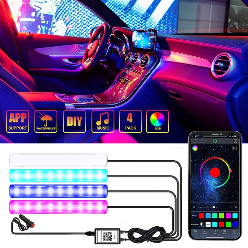 أضواء LED داخلية ذكية للسيارة  - مراجعة Interior Design Apps وسعره