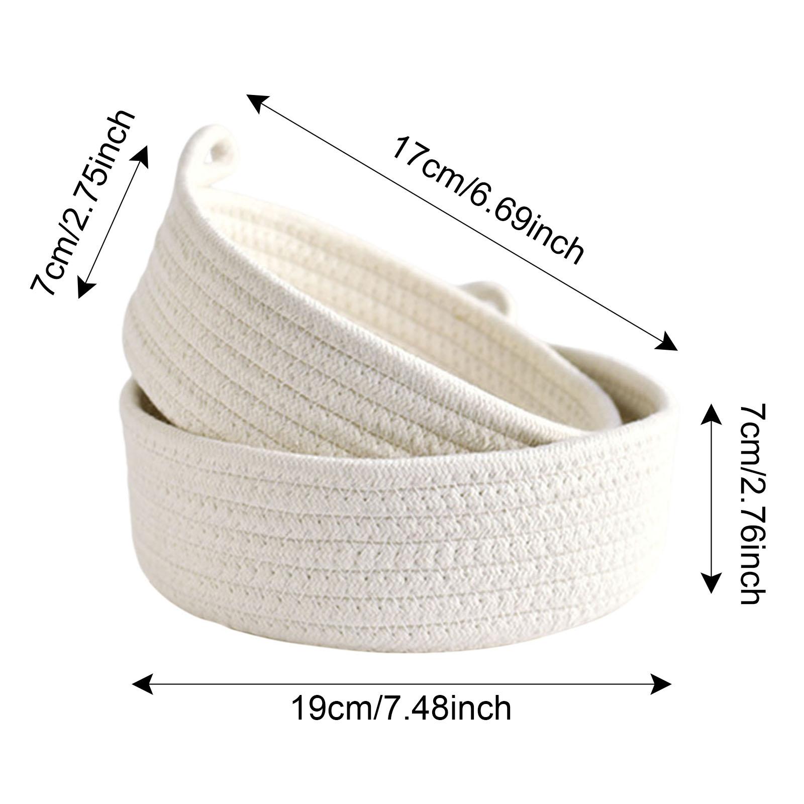 مجموعة سلال صغيرة منسوجة من حب - مراجعة Woven Basket Set وسعره