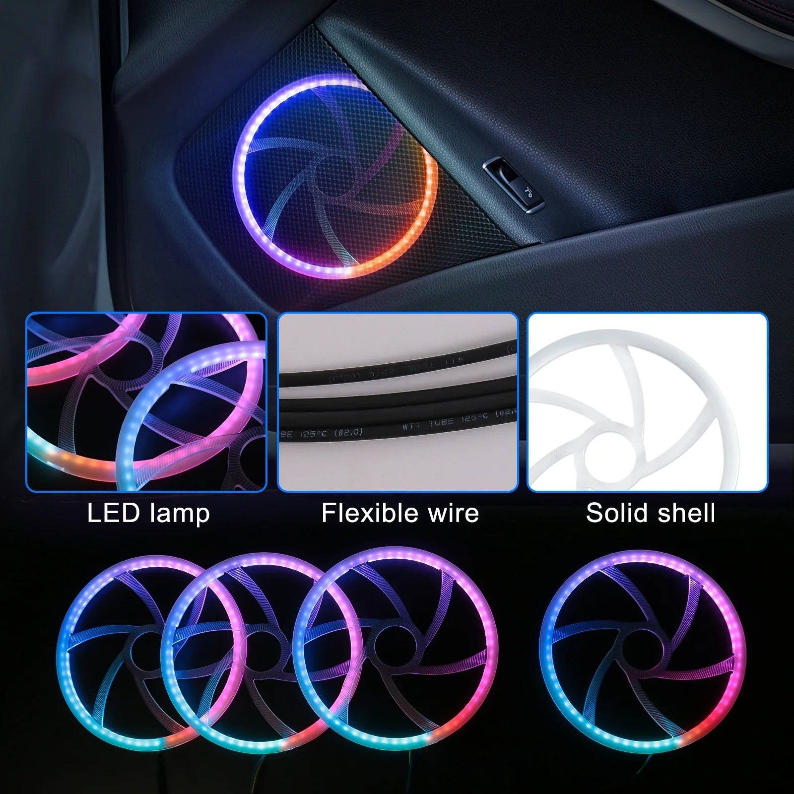 إضاءة داخلية LED لسيارات أودي  - مراجعة Interior Design Apps وسعره